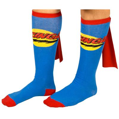Click to get Big Bang Theory Bazinga Blue Cape Socks
