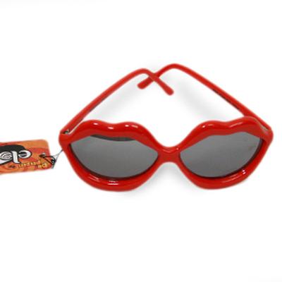 Click to get Red Lips Mirror Glasses