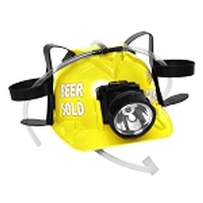 Click to get Beer Sold To Miners Lighted Drinking Helmet Yellow