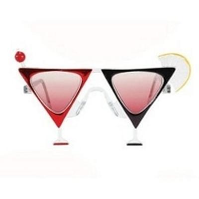 Click to get Martini Glasses Black and Red