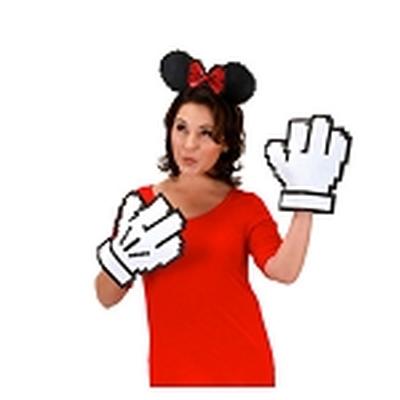Click to get Minnie Pixel Ears  Gloves