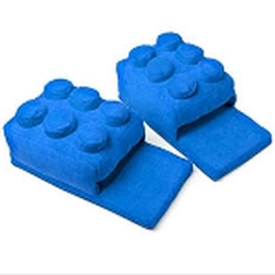 Click to get Lego Block Slippers Blue