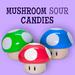 Nintendo Mushroom Sours Candy