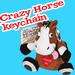 Crazy Horse Keychain