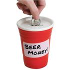 Red Cup Beer Money Coin Bank