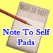 Large - Note to Self Pad
