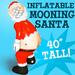 Inflatable Mooning Santa