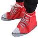 Festival Feet:  Sneaker Shoe Covers, Red